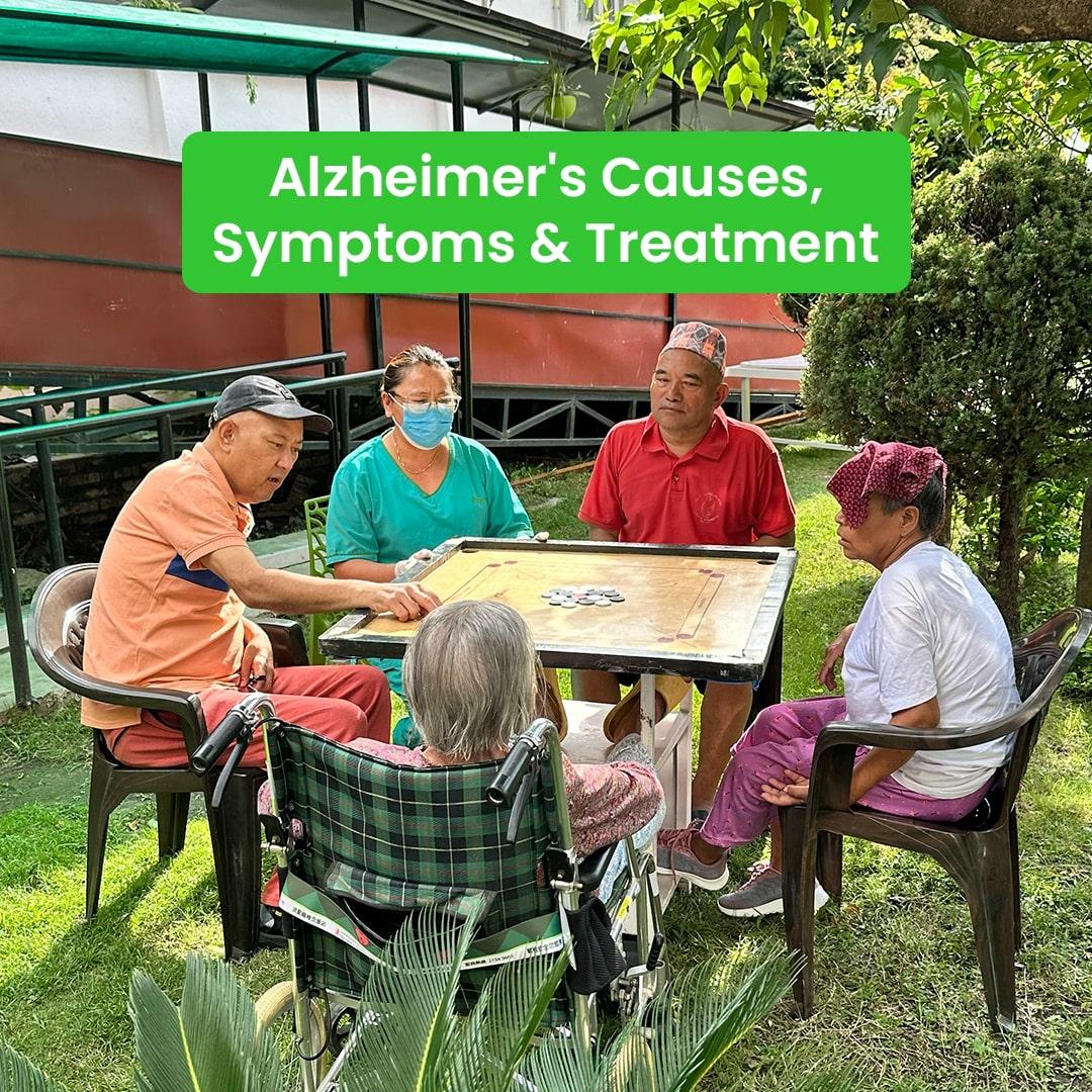 Alzheimer's Patient Caring in Kathmandu ,Nepal at Arogin Carehome